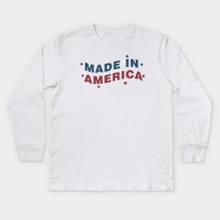 made in america Kids Long Sleeve T-Shirt